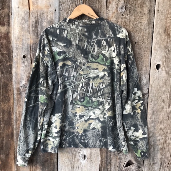 VTG Remington Single Stitch Mossy Oak Camo Long Sleeve T-Shirt, 2X - Picture 6 of 8